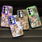 Floral Aurora Case for Samsung S21 FE S22 S23 S24 S25 S26 Ultra Cover