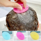 Baby Silicone Shampoo Brush Soft Scalp Massage Bath Brush