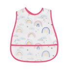 Cartoon EVA Waterproof Baby Bib with Pocket Feeding Apron