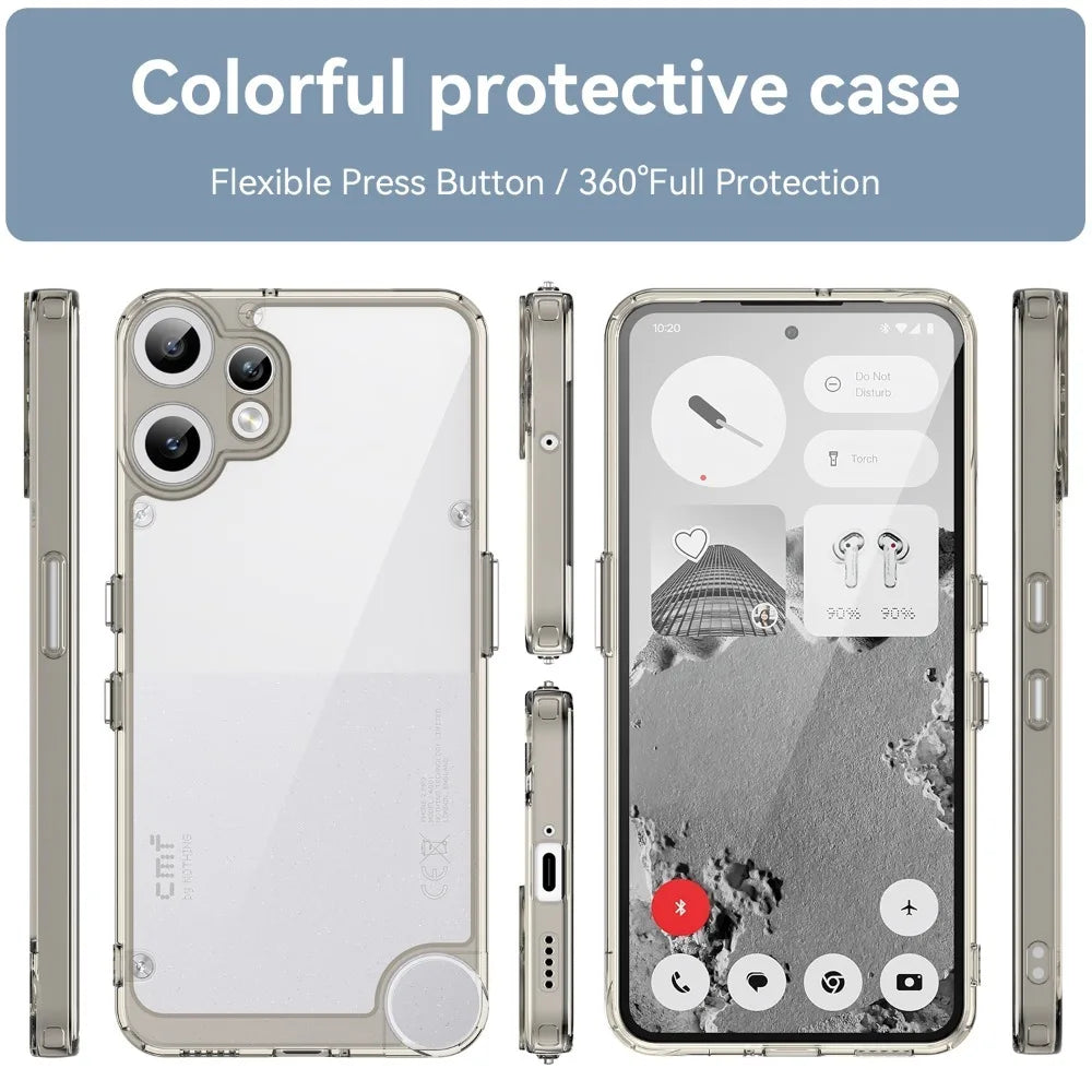 Clear Acrylic Case for Nothing Phone 4A Pro 3A Lite 2A & CMF 2 1 Pro