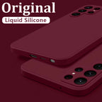 Shockproof Liquid Silicone Case for Samsung Galaxy S22 S23 S24 S25 S26
