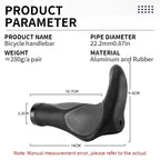 BUCKLOS Ergonomic Extended Bar MTB Handlebar Grips