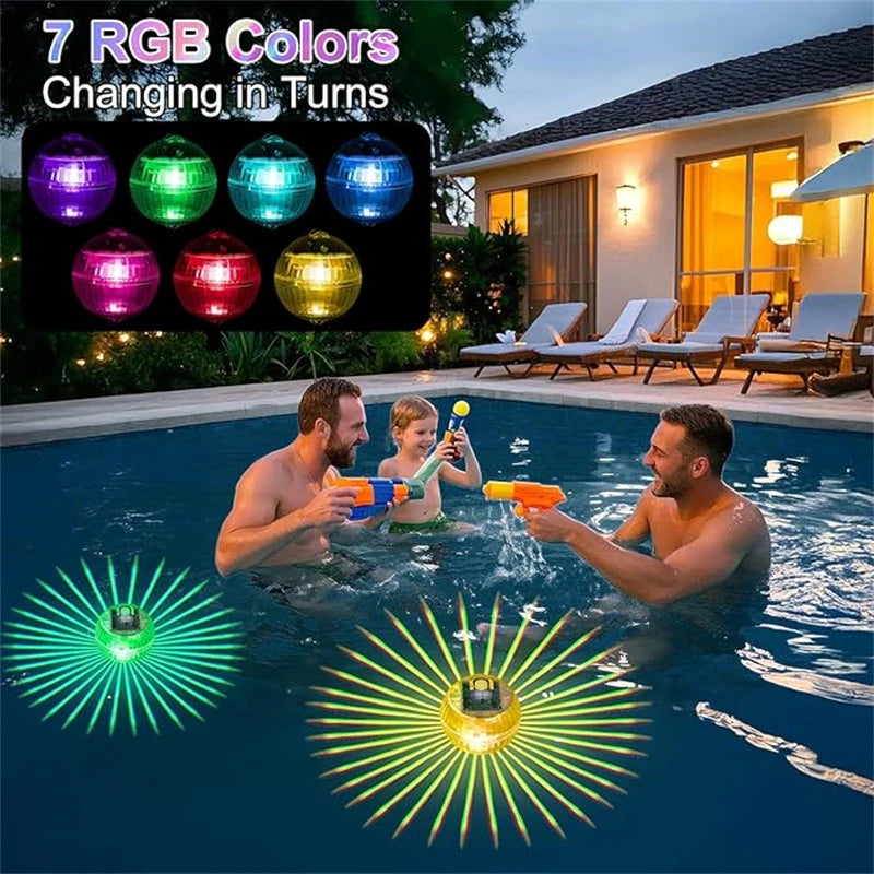 Solar Floating Pool Ball LED Color Changing Light
