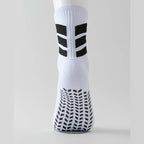 Men Anti Slip Football Socks Sports Grip Training Yoga Socks