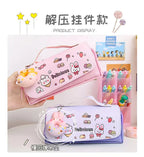3D Kawaii Pencil Case Cute Waterproof Decompression Pen Pouch
