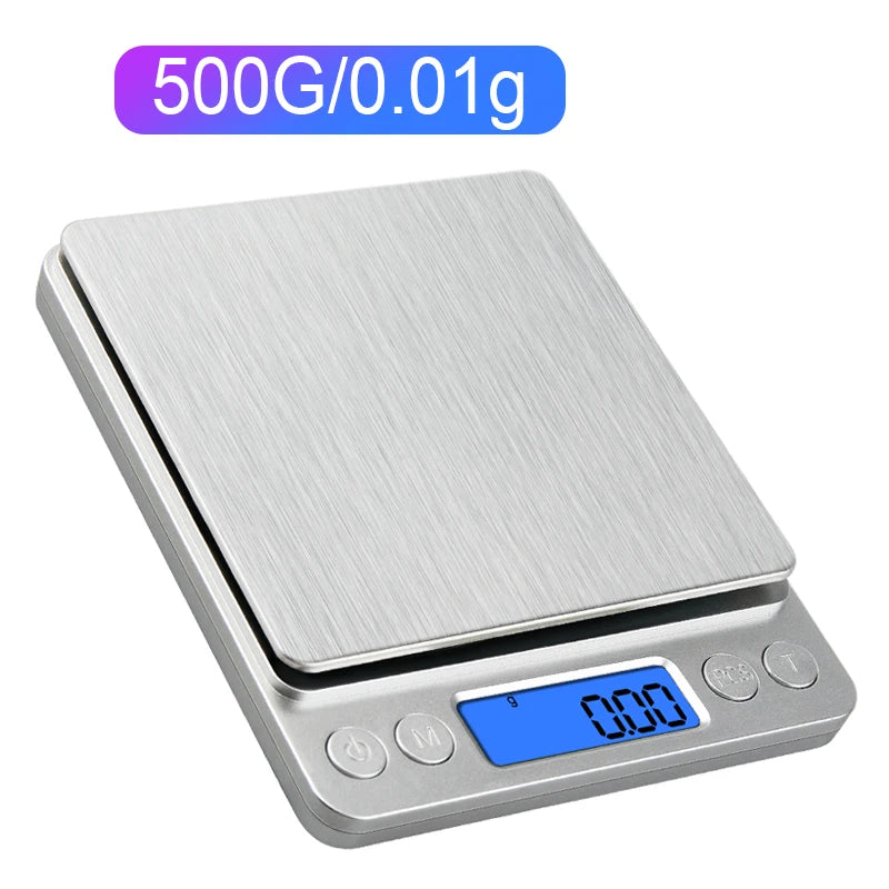 Digital Pocket Scale Precision Jewelry & Kitchen Scale