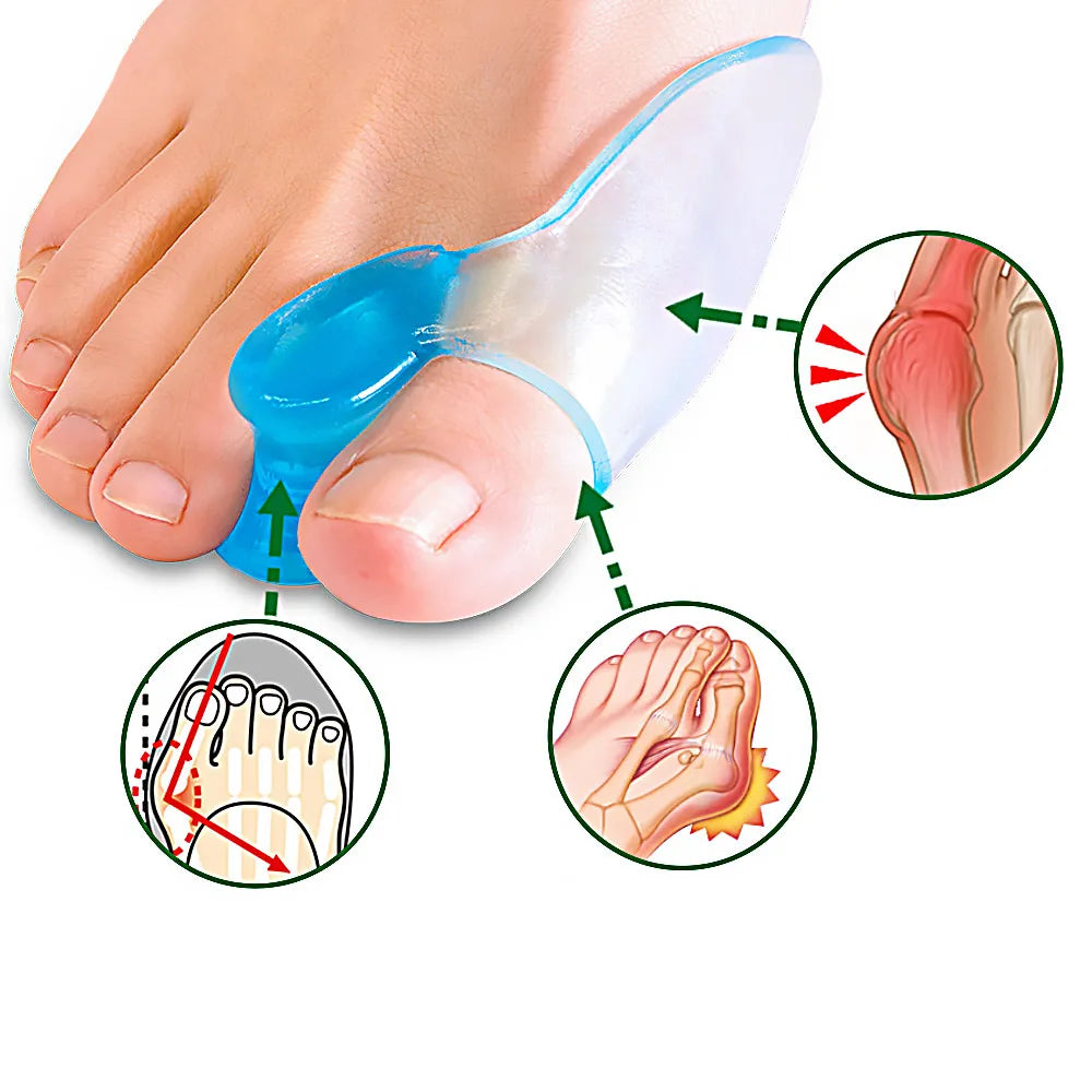 Silicone Toe Separator  Foot Care Support