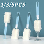 Soft Sponge Bottle Brush Long Handle Cup Cleaner