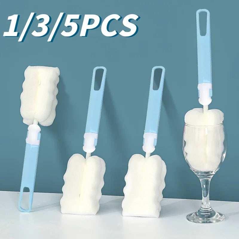 Soft Sponge Bottle Brush Long Handle Cup Cleaner Main image