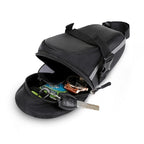 Nylon Waterproof Bicycle Saddle Bag MTB Rear Storage Tool Pouch