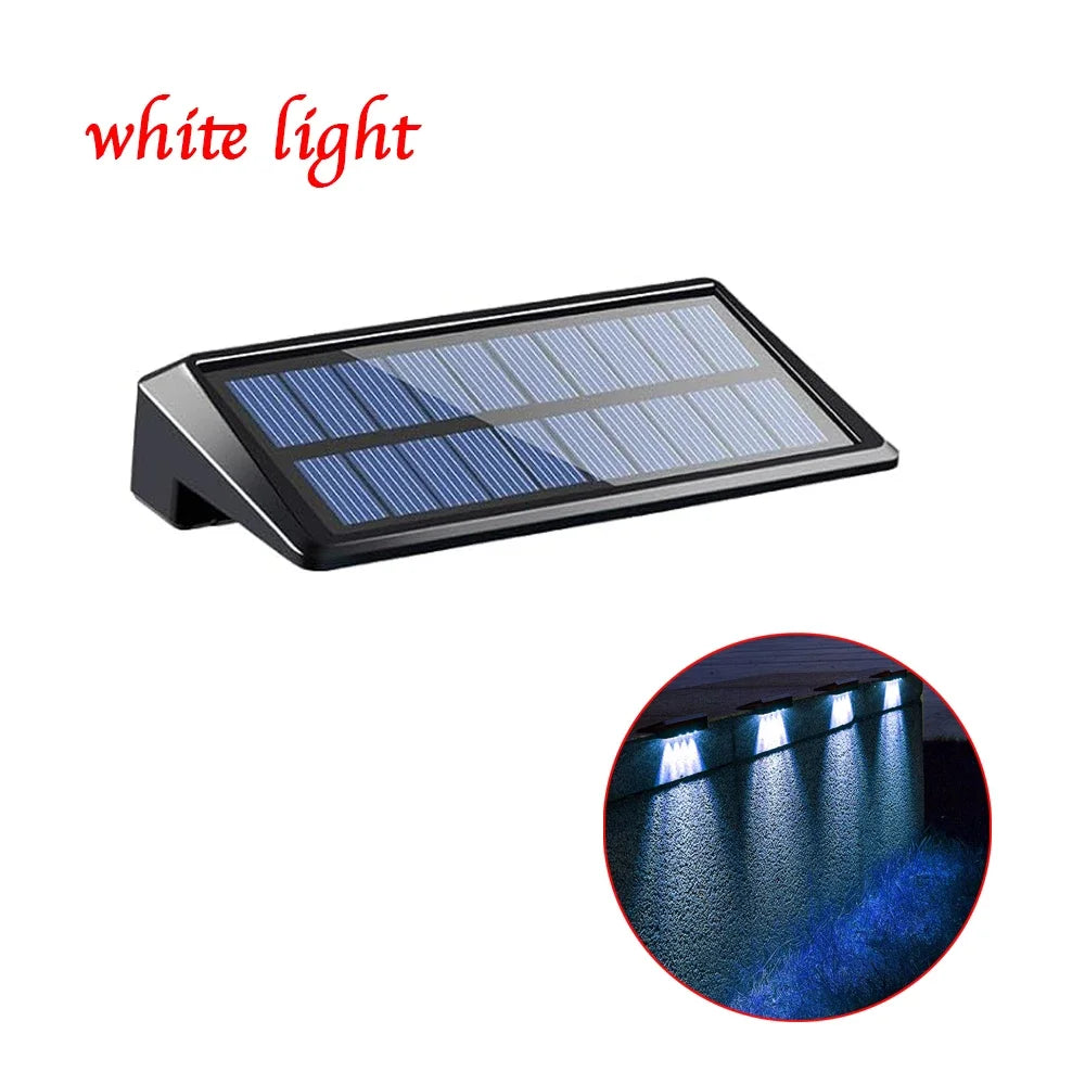 Outdoor Waterproof Solar Wall Lights for Garden & Courtyard Decor