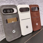 Business Leather Card Holder Case For Google Pixel 10 Pro XL 9 8A