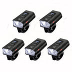 LED Bicycle Front Light Type-C Rechargeable Headlight