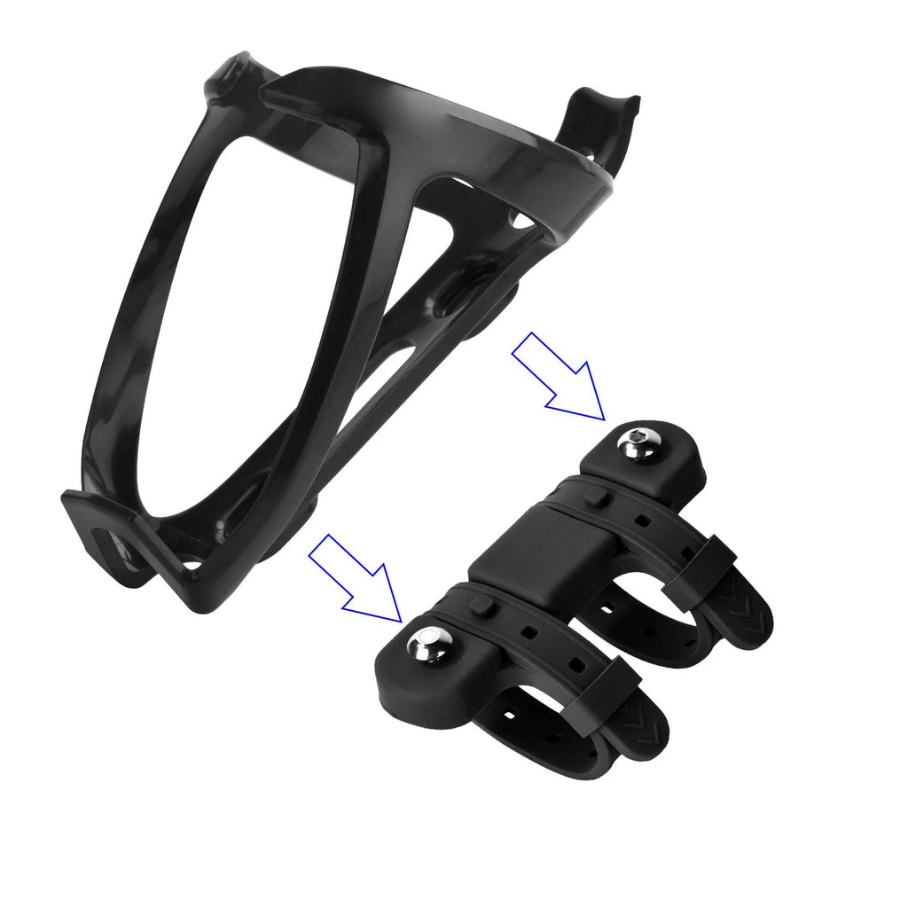 Bike Bottle Cage Mount Adapter Seatpost Frame Holder Universal