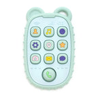 Baby Phone Teether Silicone Sensory Toy for Infants