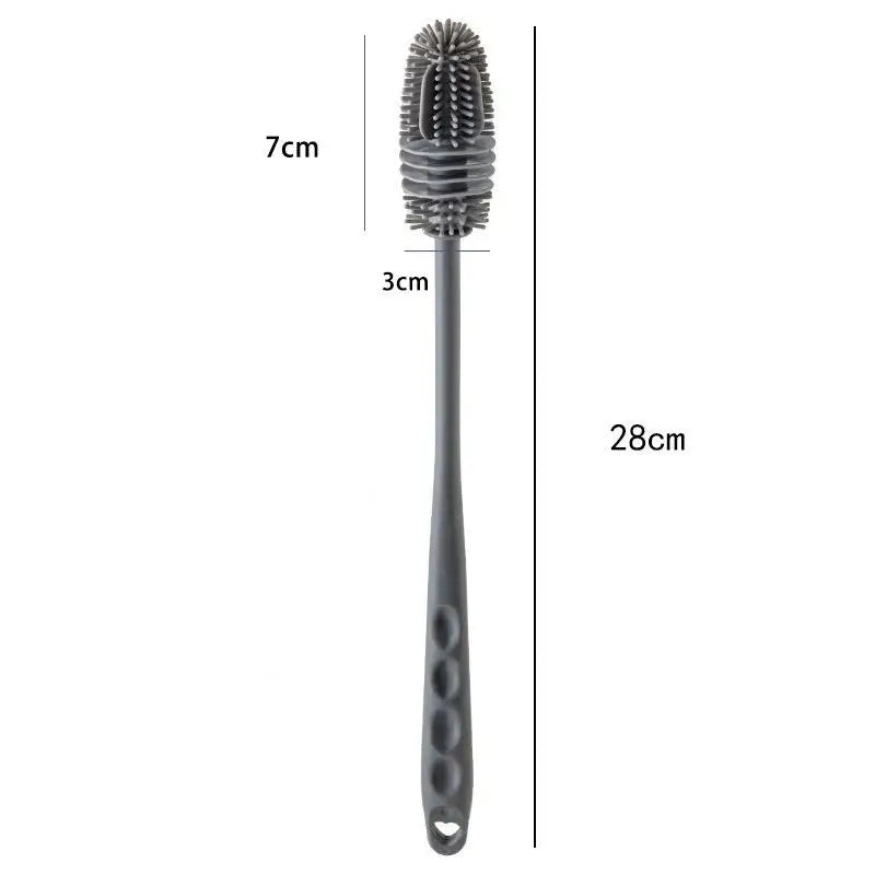 Long Handle Bottle Cup Brush Glass Cleaning Tool