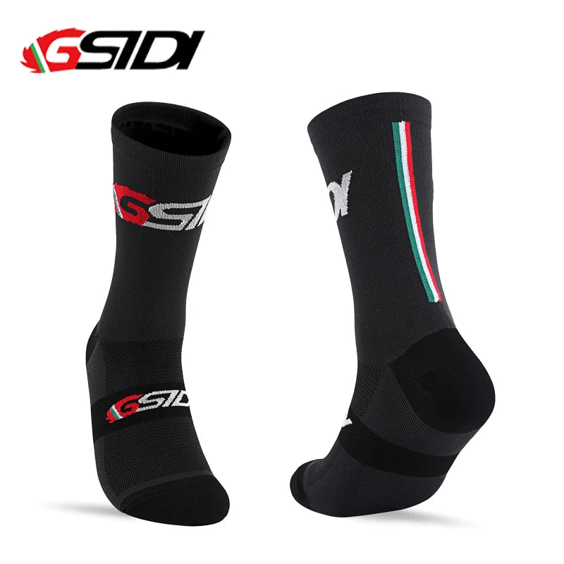 Gsidi Compression Cycling Socks Men & Women Sports Running Bike