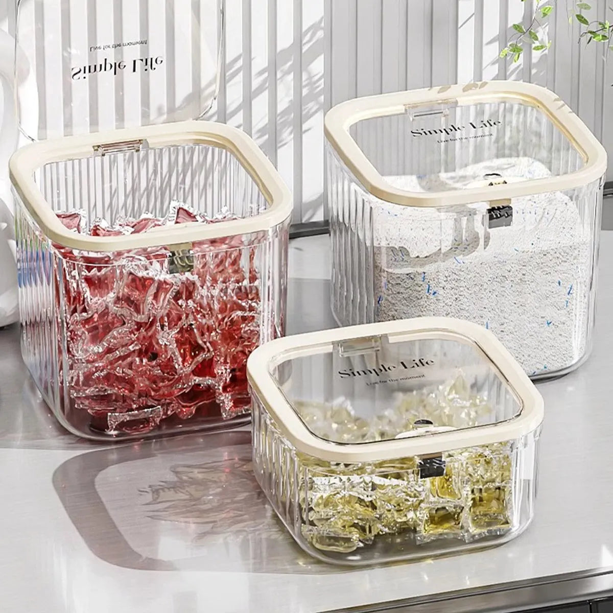 Transparent Storage Box Multi-Purpose Organizer