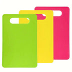 3PCS Plastic Cutting Boards BPA-Free Non-Slip