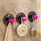 Adhesive Wall Hook Durable No-Drill Coat & Bathroom Storage Hook