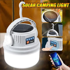 Solar Camping Light Waterproof LED Tent Lantern