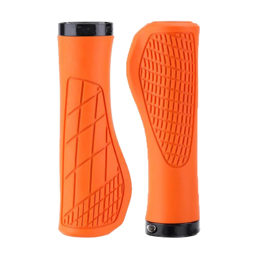 MTB Lock-On Bike Handlebar Grips Ergonomic Anti-Slip Shockproof