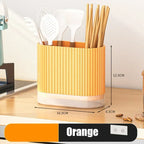Wall Mounted Chopstick Holder Spoon Storage Rack