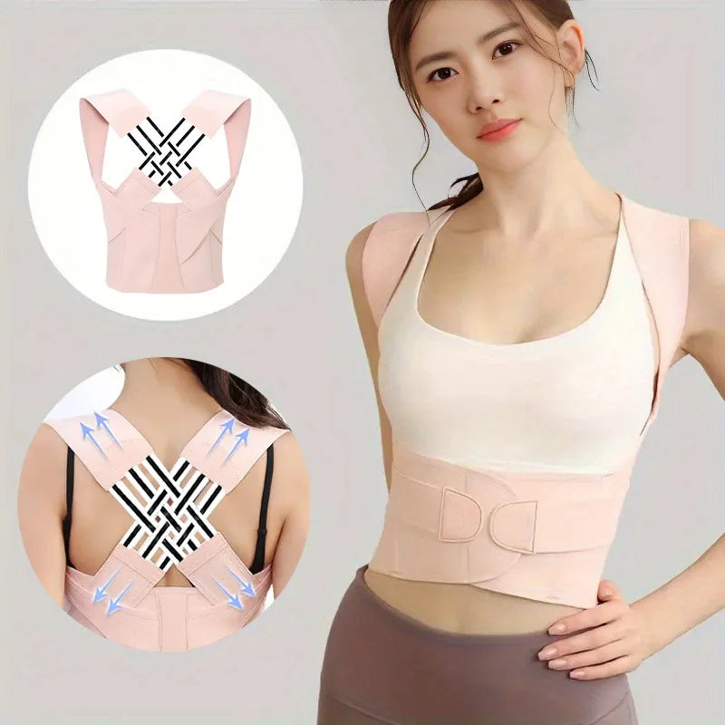 Posture Corrector Belt Adjustable Back Brace Shoulder Support