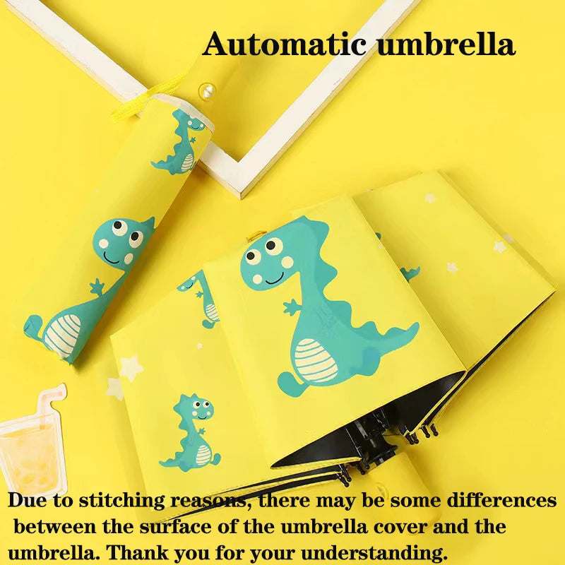 Buy Cute Dinosaur Automatic Umbrella