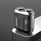 Mini Electric Shaver Cordless Dual Blade USB Recharge Beard Trimmer Tool