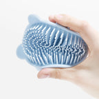 Baby Hair Brush Soft Scalp Massager Cute Bear Bath Brush