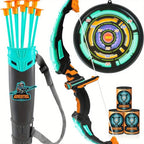 Bow and Arrow Set | LED Archery Set with 9 Suction Cup Arrows