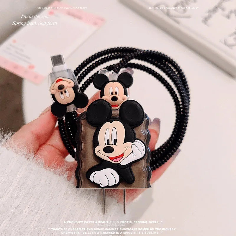 Cute Mickey Charger Protector for iPhone 18W/20W