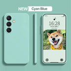 Liquid Silicone Camera Protection Case for Samsung Galaxy S24 S25 S26