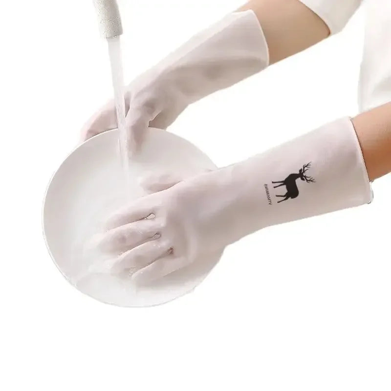 Waterproof Cleaning Gloves Latex Rubber Gloves