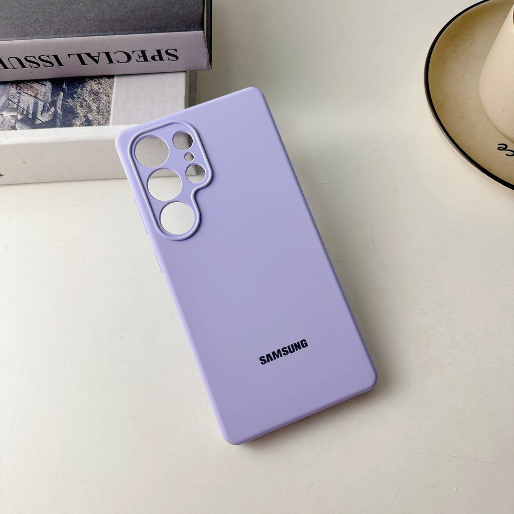 Liquid Silicone Case for Samsung Galaxy S22 S23 S24 S25 S26 Ultra