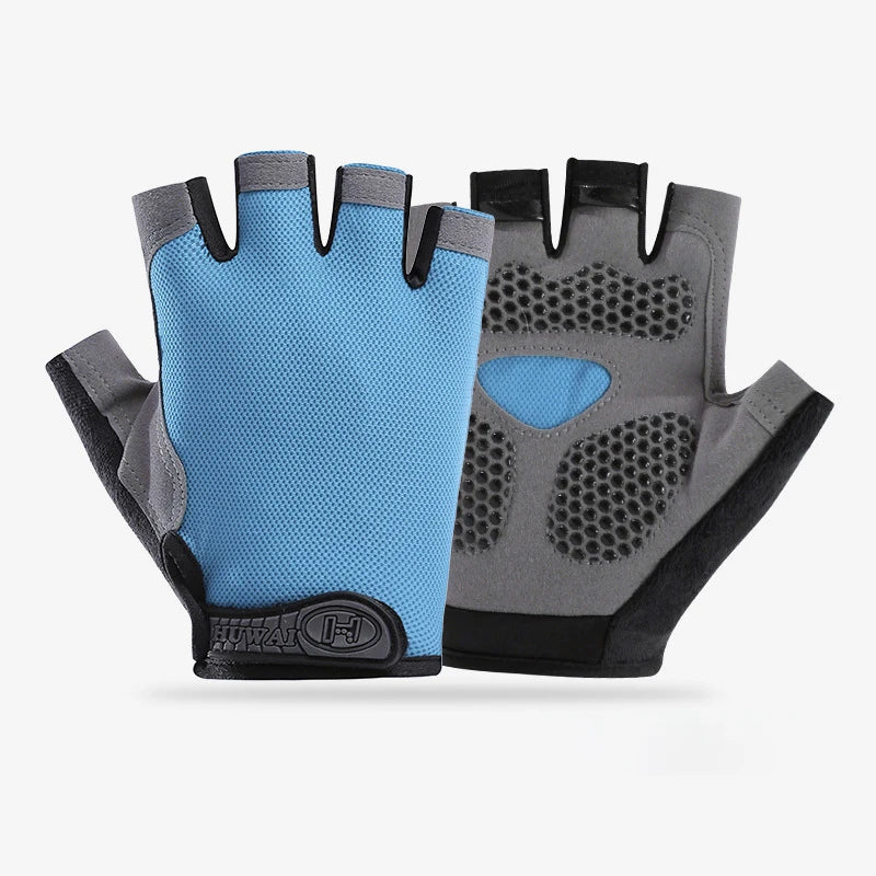Half Finger Gym & Cycling Gloves Anti-Slip Breathable