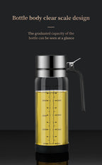Glass Oil Bottle & Seasoning Set Leakproof Soy Sauce & Vinegar Pot