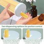 Pasta Storage Container with Locking Lid Airtight Noodle Food Storage Canister