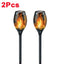 Solar Flame Torch Lights Waterproof Garden Décor