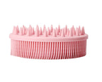 Baby Double-Sided Bath Brush Soft Silicone Hair & Body Brush