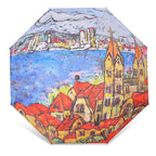 Buy Blue Sky Clouds Folding Umbrella UV Protection Parasol