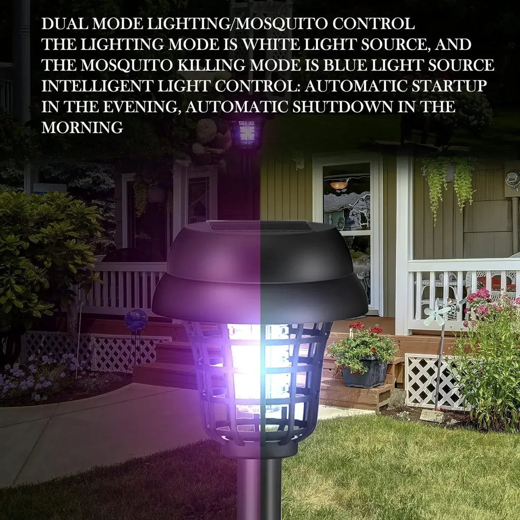 Solar Mosquito Killer Lamp Outdoor Bug Light