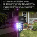 Solar Mosquito Killer Lamp Outdoor Bug Light