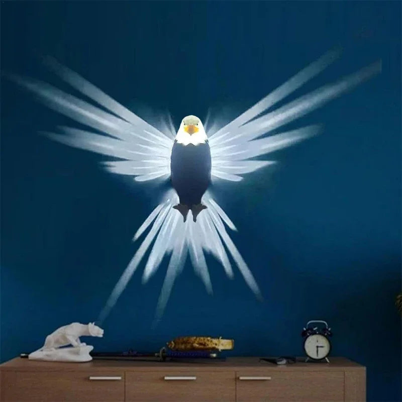 3D Eagle Wall Lamp Creative Animal Projection Light Main image
