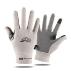 Ice Silk Sun Protection Gloves Anti Slip Fishing Cycling Kayak UV