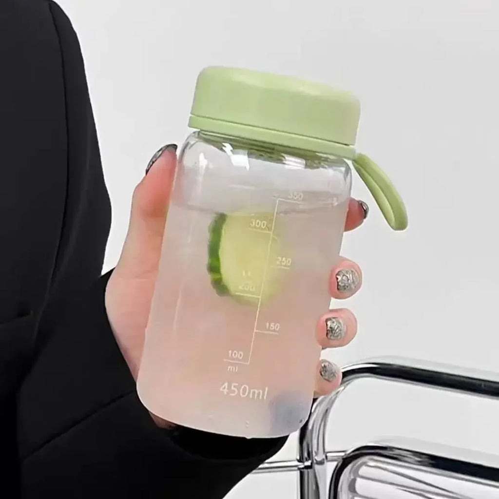 450ml Plastic Water Bottle Leakproof Tea Infuser Travel Cup