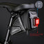 1L Waterproof Reflective MTB Bike Saddle Bag Rear Seat Storage Pouch