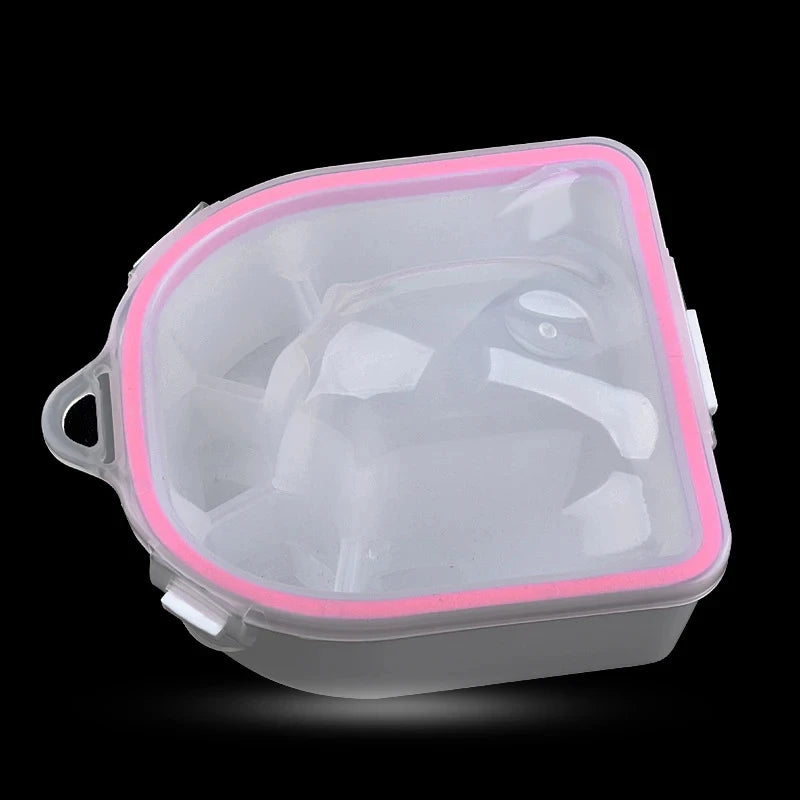 1/2PC Hand Soak Bowl Nail Care & Manicure Spa Tool