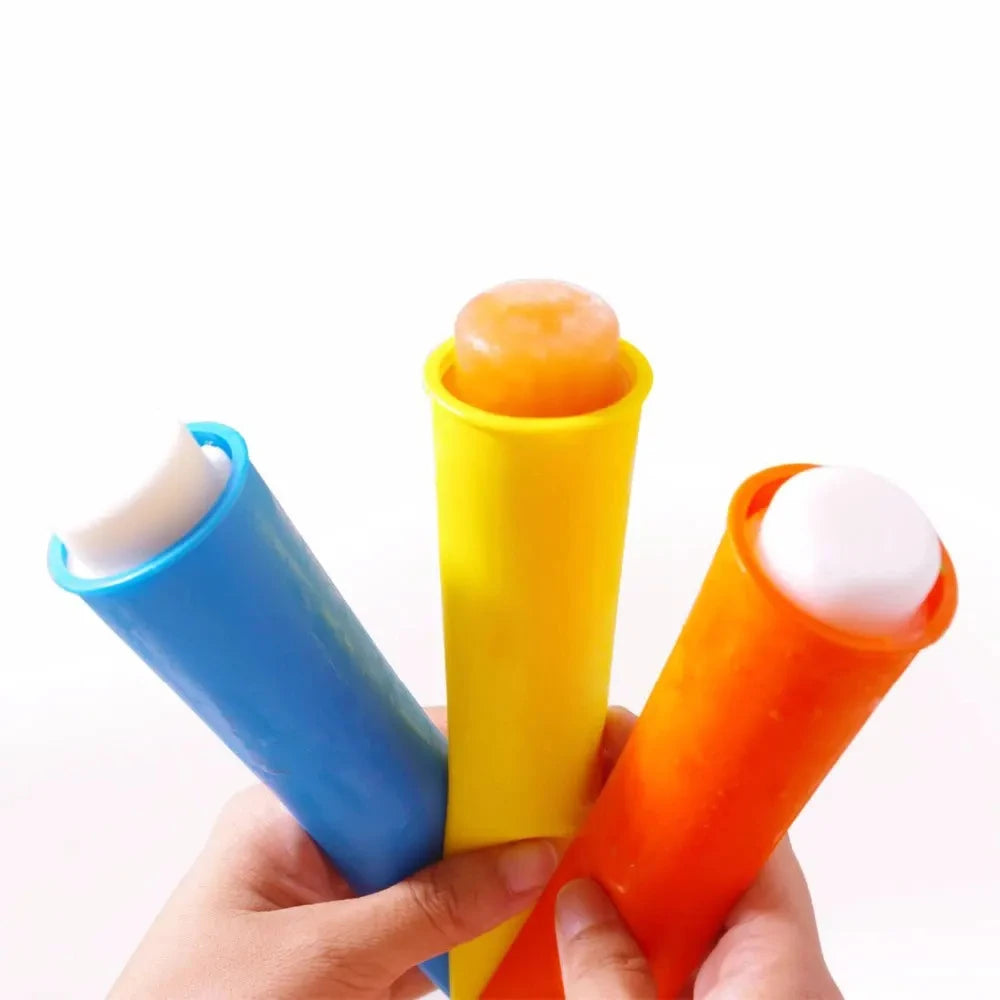 Silicone Popsicle Maker Mold – DIY Ice Lolly & Ice Cream Freezer Tray